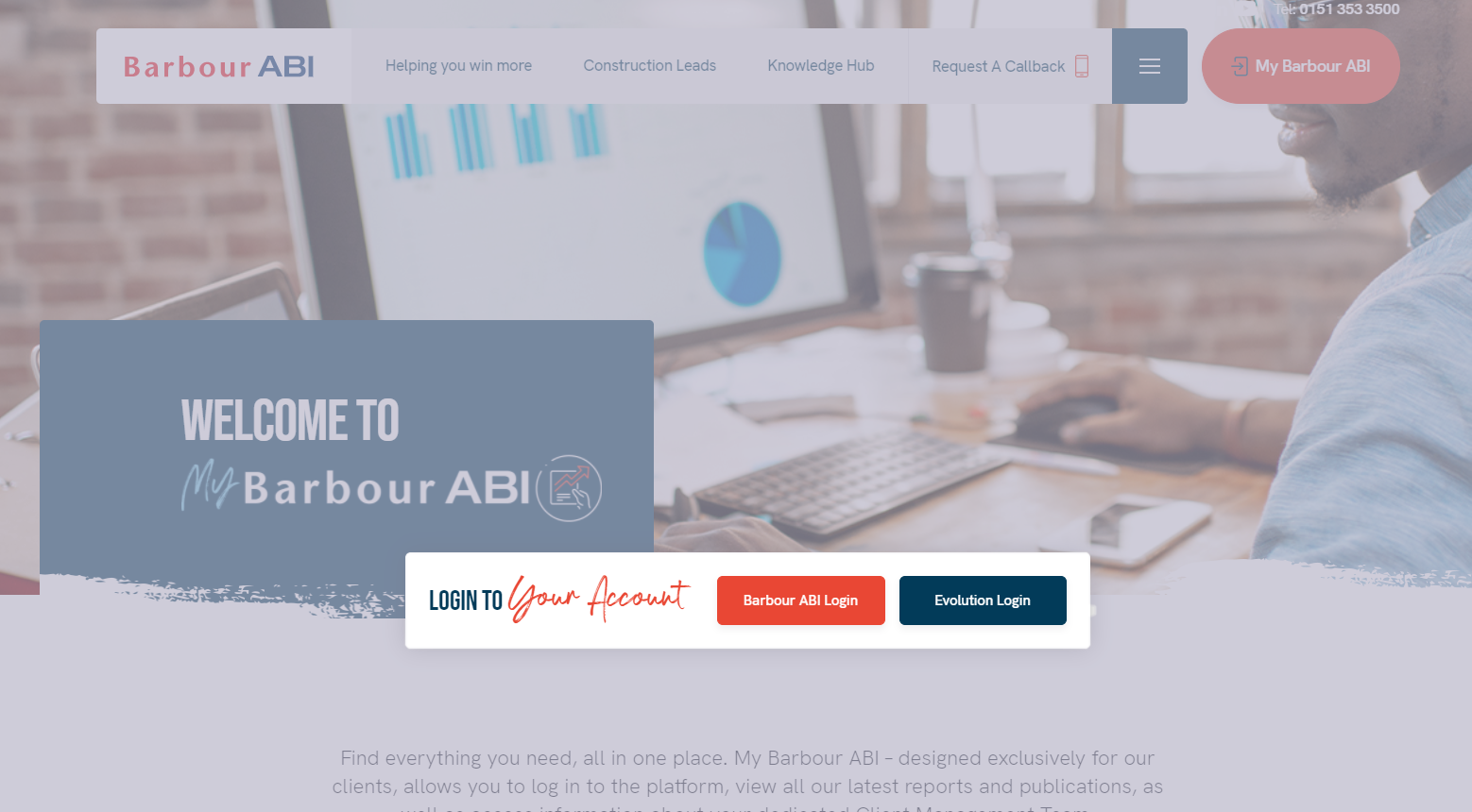 Your Barbour ABI login process has changed
