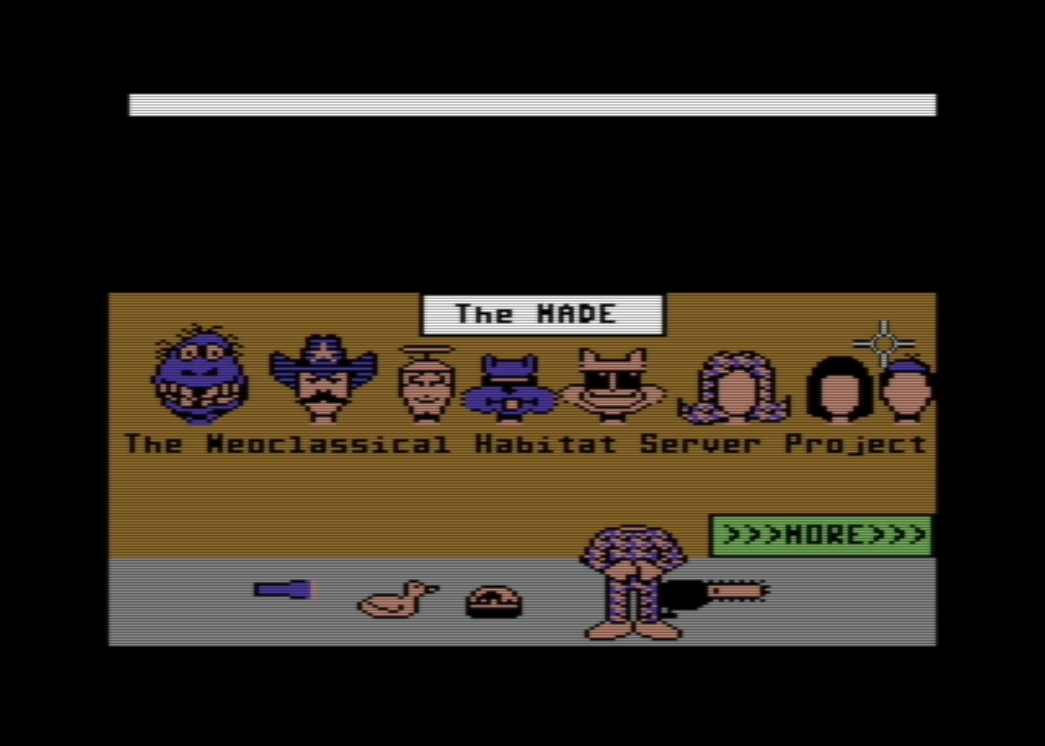 Habitat Start Screen