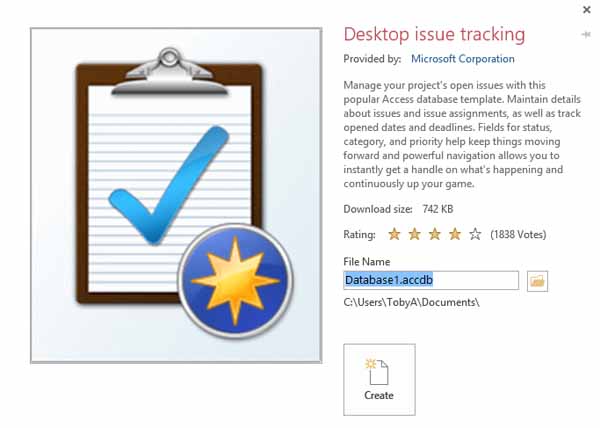 Desktop Issue Tracking