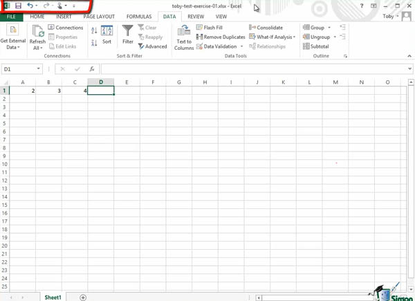 where is the quick analysis tool in excel 2013