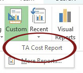 Custom Report Tab