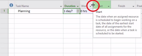How to Add Tasks in Microsoft Project 2016 image 3