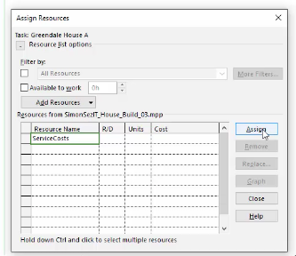 How to Assign Resource Task in Project 2016