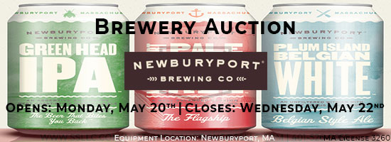 Brewery Auction - Newburyport Brewing Company