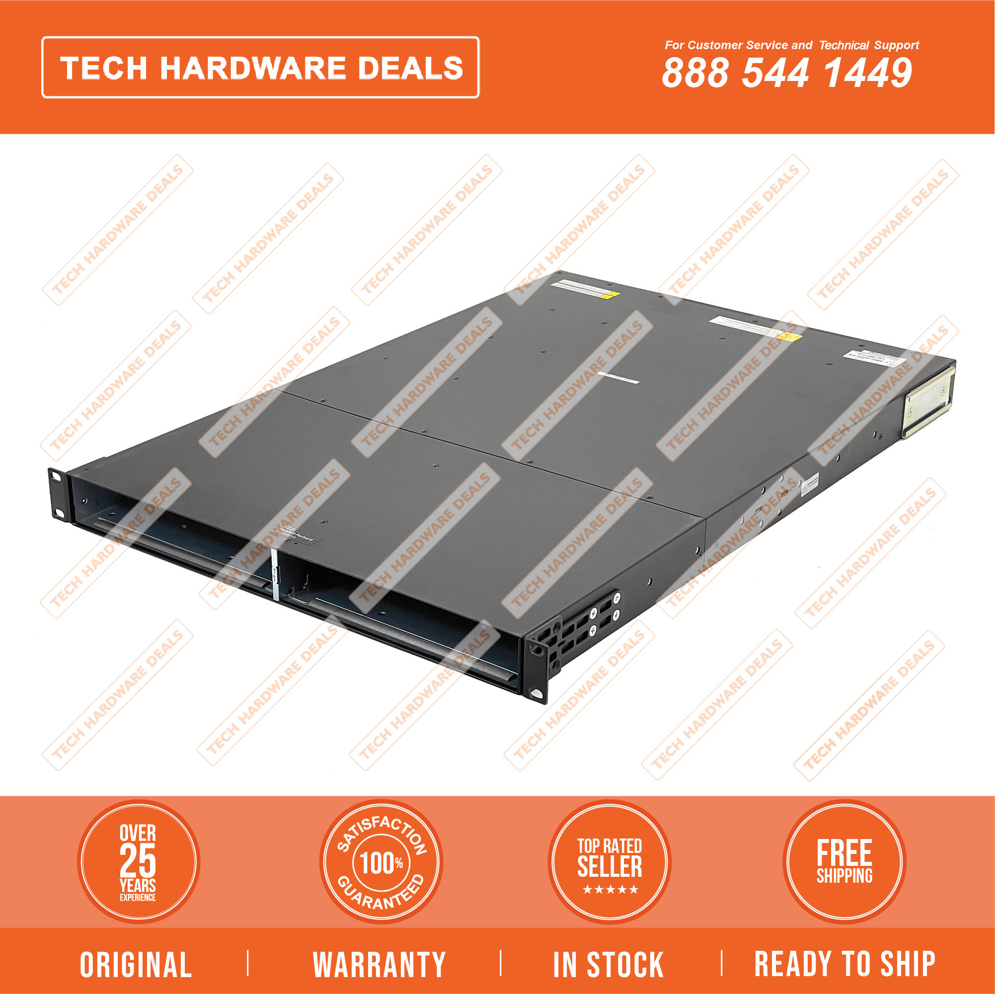 HPe - Switch Flexfabric 5930 4-slot 2U - 96x 10Gbps + 8x 40Gbps - HP/N