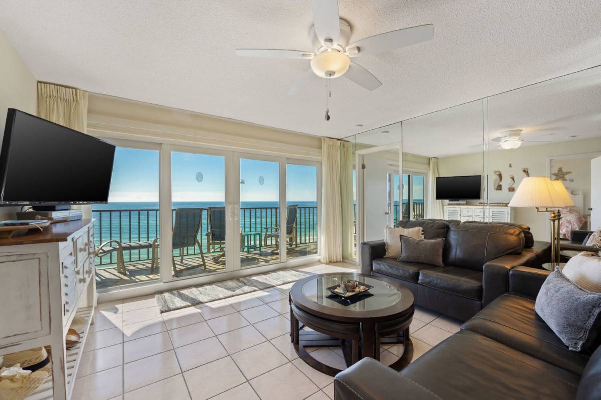 Panama City Beach Vacation Rental Gulffront Condo, Beach Access