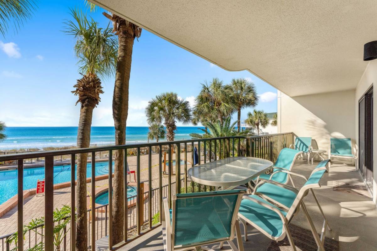Panama City Beach Vacation Rental Beachfront condo with private