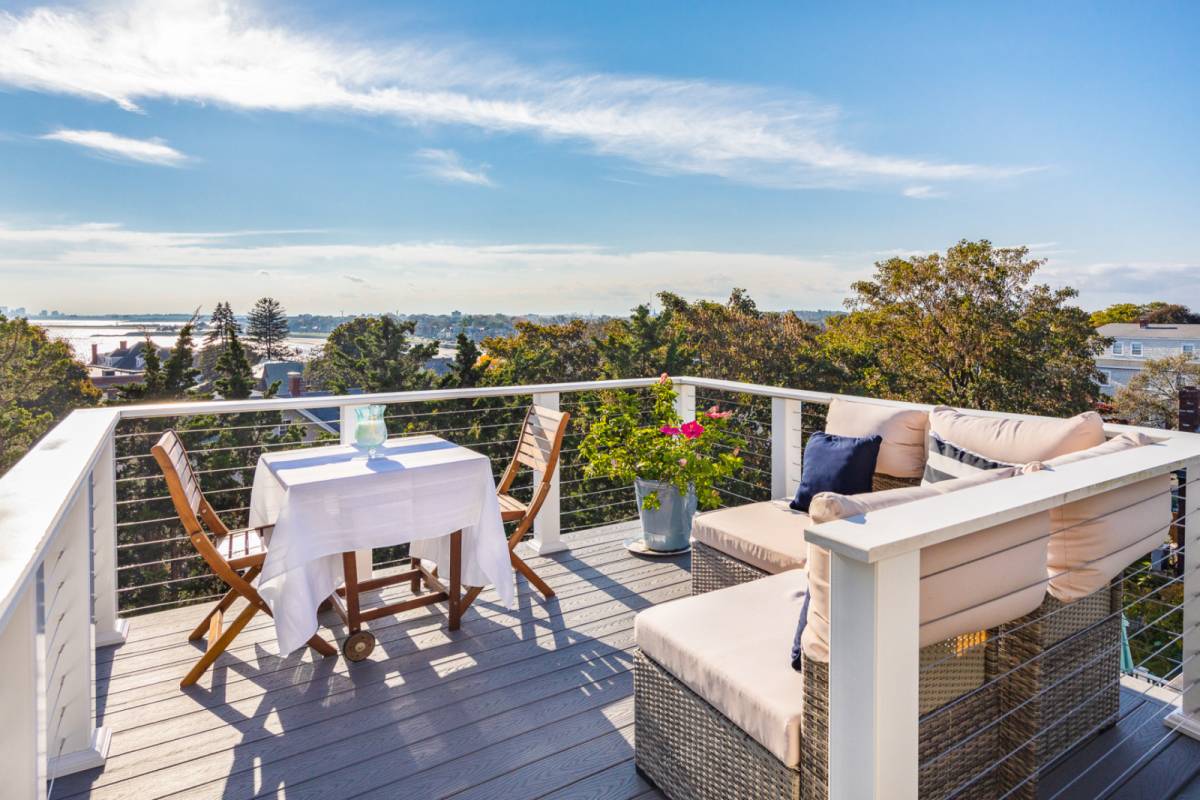 Swampscott Vacation Rental SeaCity View Stunning Views, Walk to Beach & Town, Private Garden