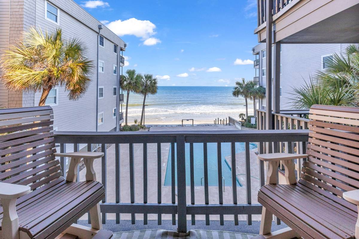 Garden City Beach Vacation Rental Updated Oceanfront, Threebedroom