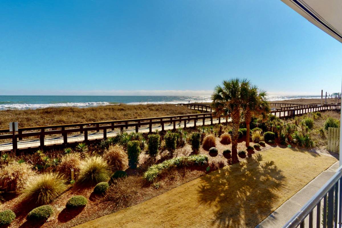 Photo inspiration: Private Oceanfront Condominium Rentals With Private Elevator Reference: Carolina Beach Vacation Rental Newly Updated Oceanfront Condo Steps