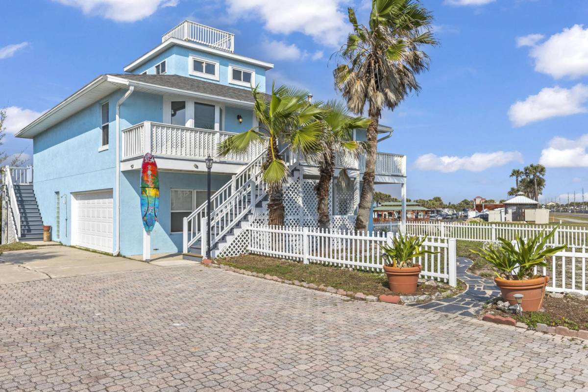 Flagler Beach Vacation Rental Sea Forever Large Family Home Close To
