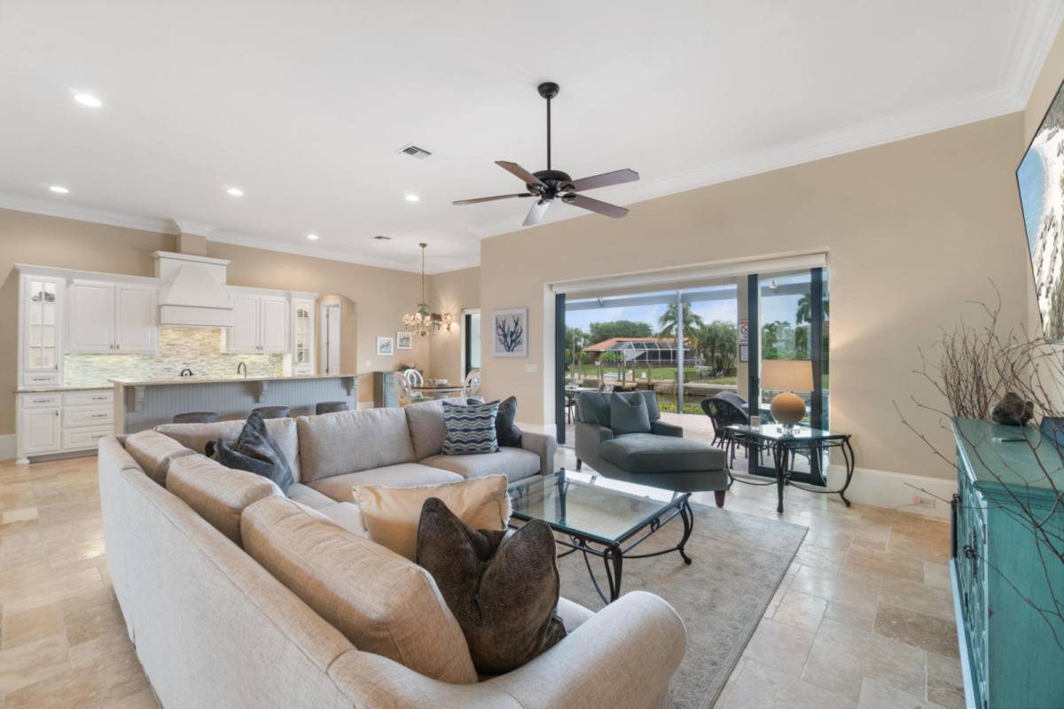 Marco Island Vacation Rental | Spacious Waterfront Home - Great