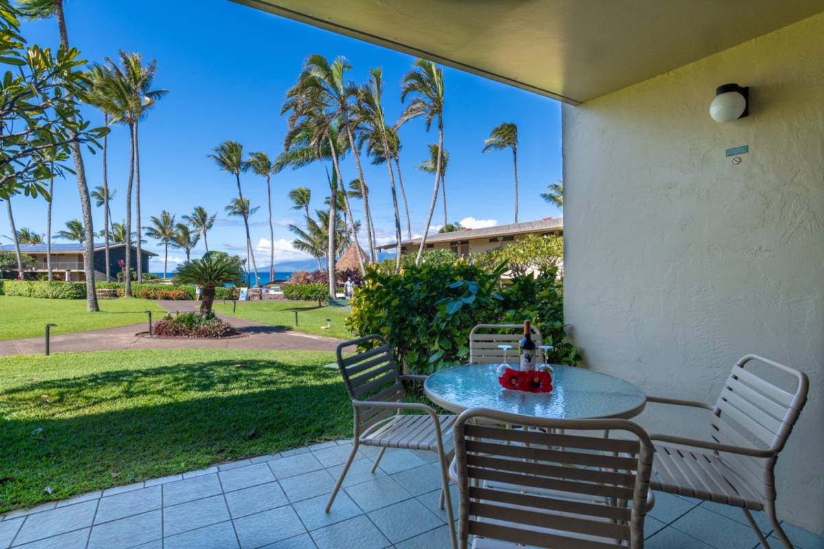 Napili Vacation Rental Napili Shores B109 Ocean View Ocean View