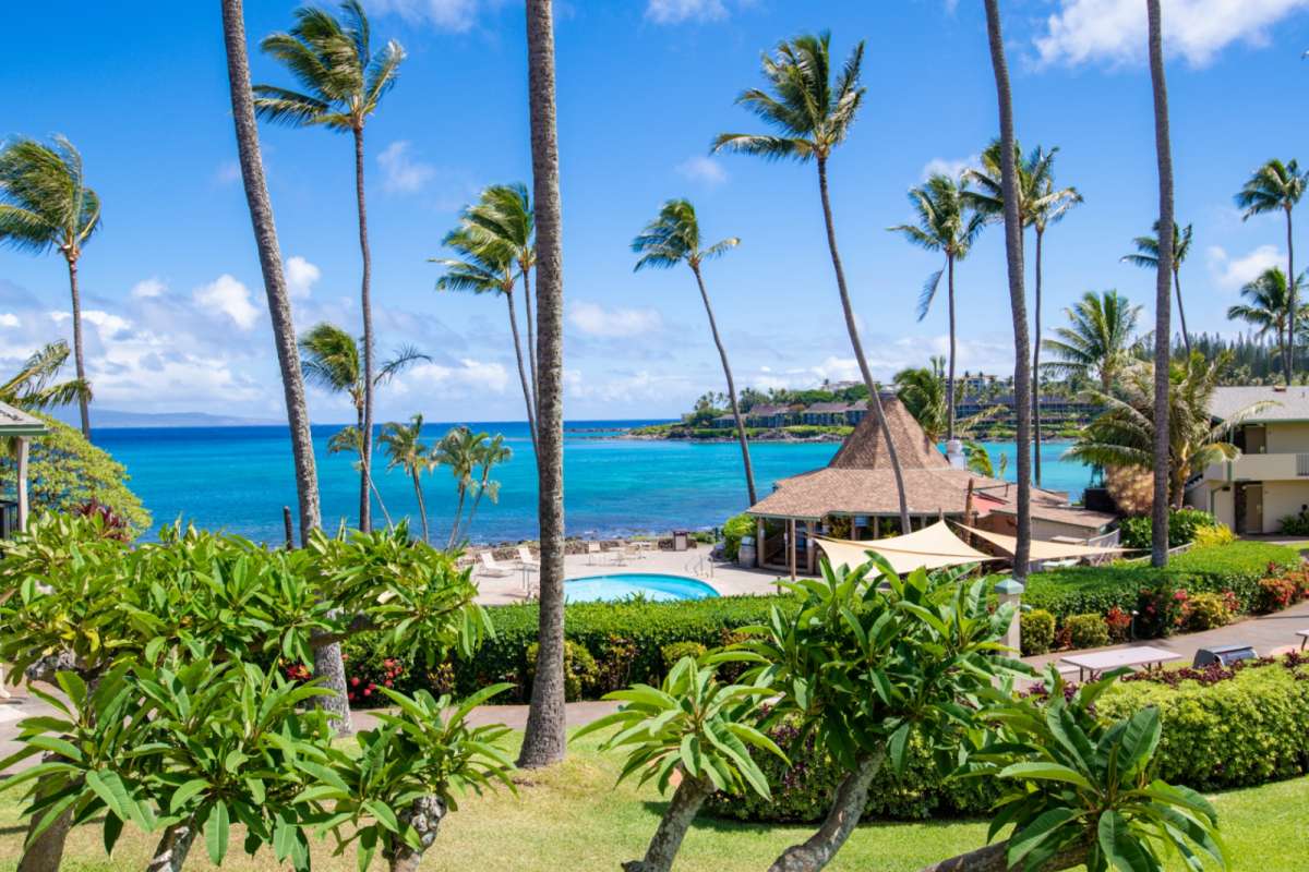 Napili Vacation Rental Napili Shores H266 Enjoy the view of Napili