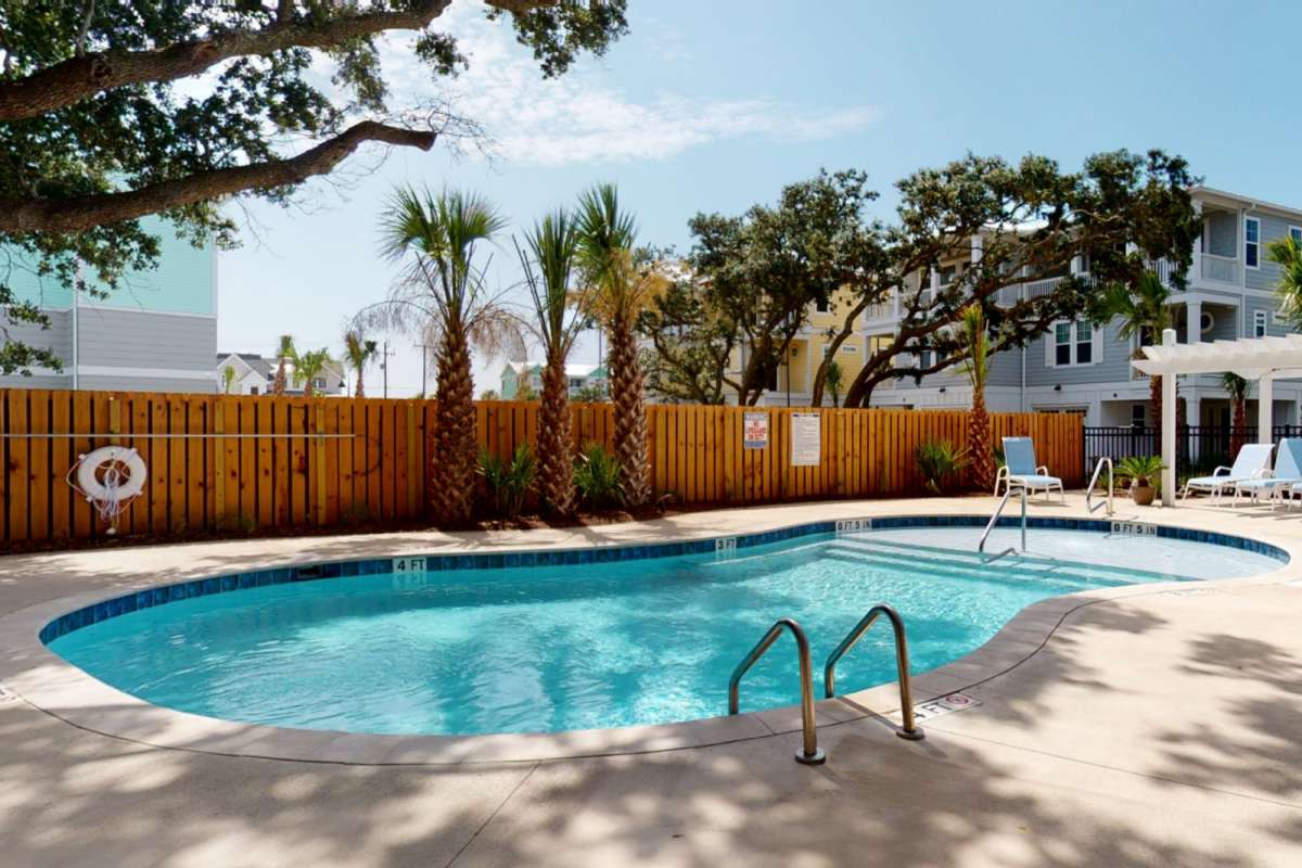 Kure Beach Vacation Rental 5 Off Spring! Luxury Townhome, Pool, Elevator, 2 Owner Suites