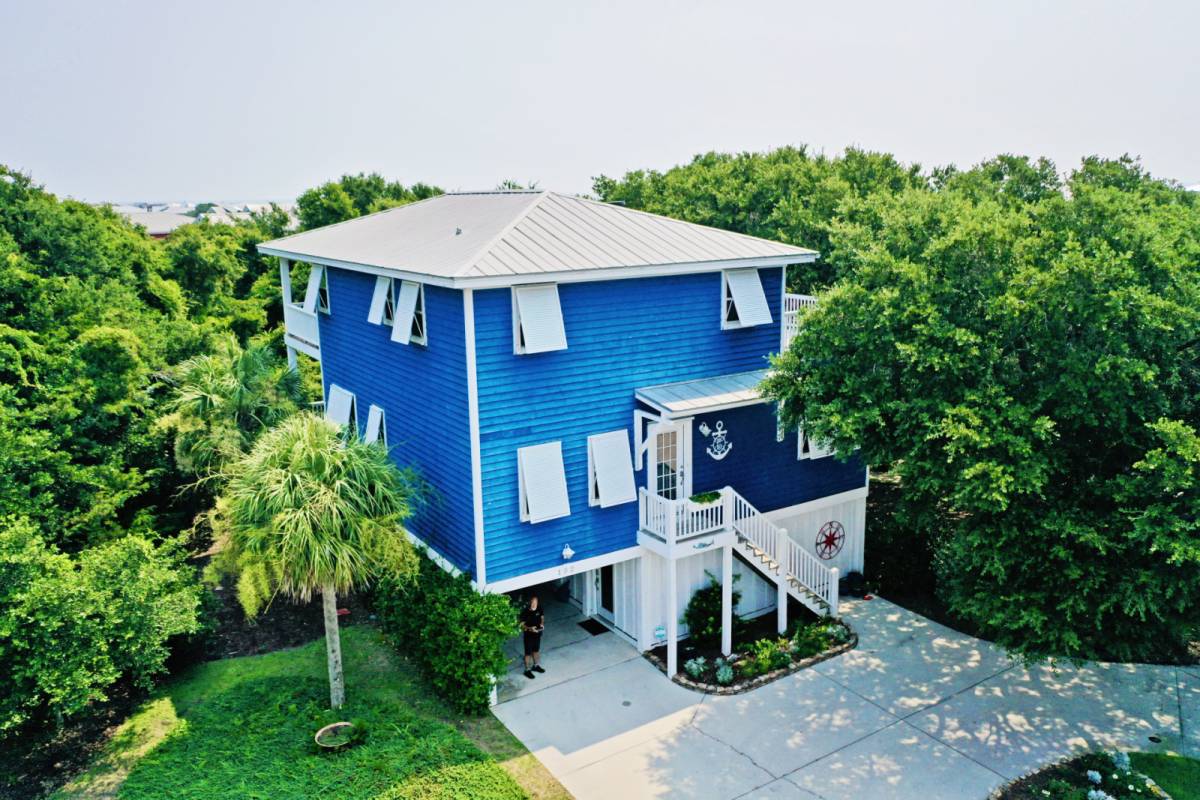 Kure Beach Vacation Rental SeaWatch Neighborhood House & Beach Access