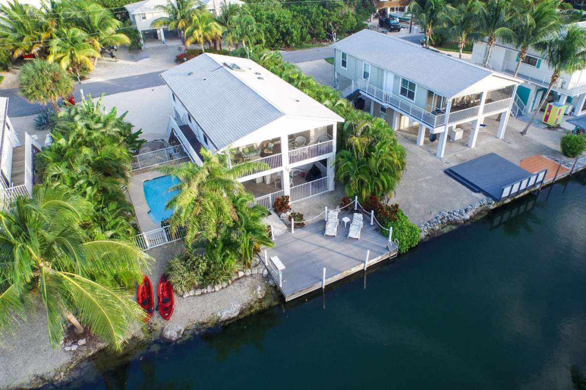 Cudjoe Key Vacation Rental Tropical Treasures Beautiful Canal Front