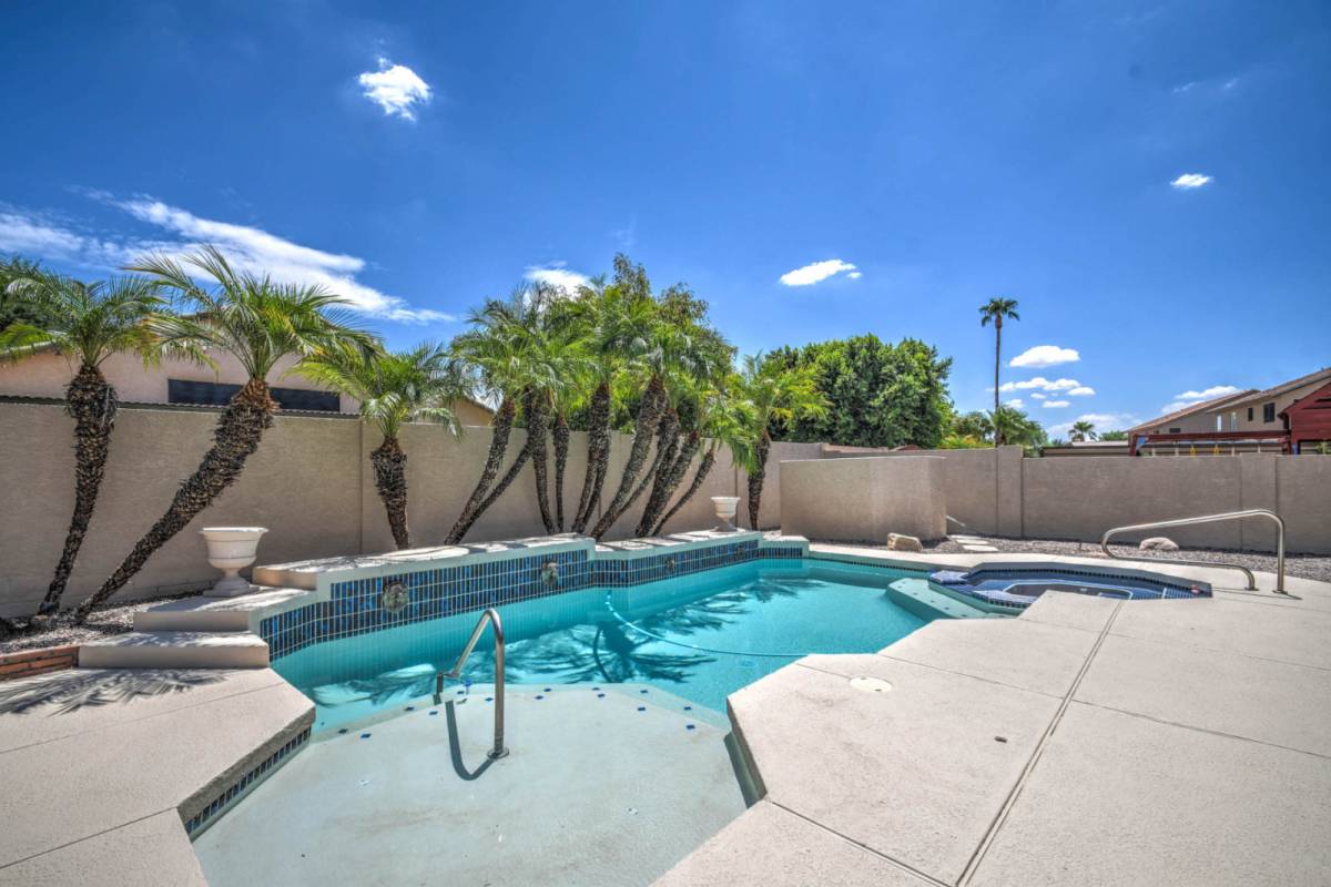 Chandler Vacation Rental Reduced Rates Chandler Pool Hot Tub