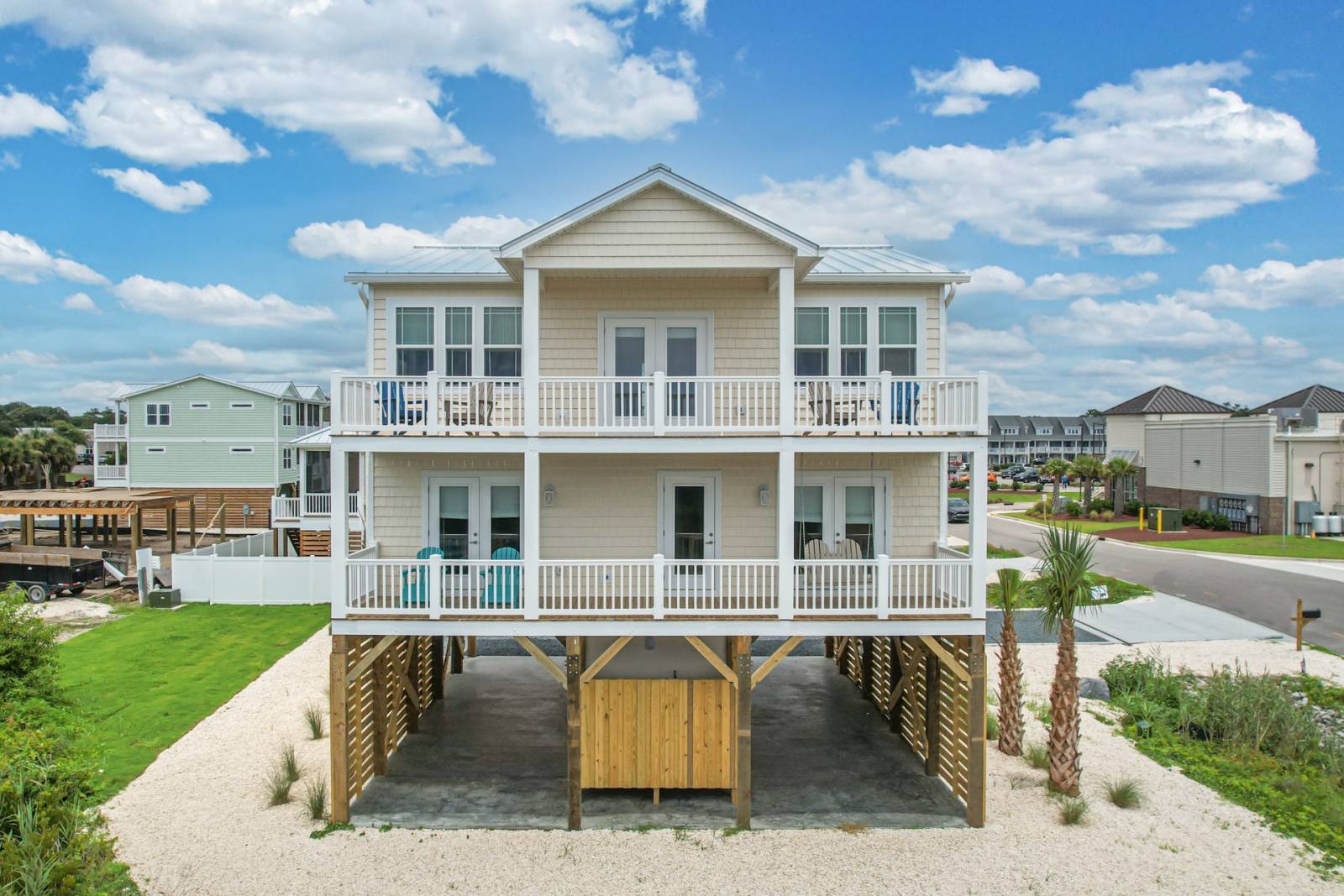 Oak Island Vacation Rental R&R by the Sea Home Rental on