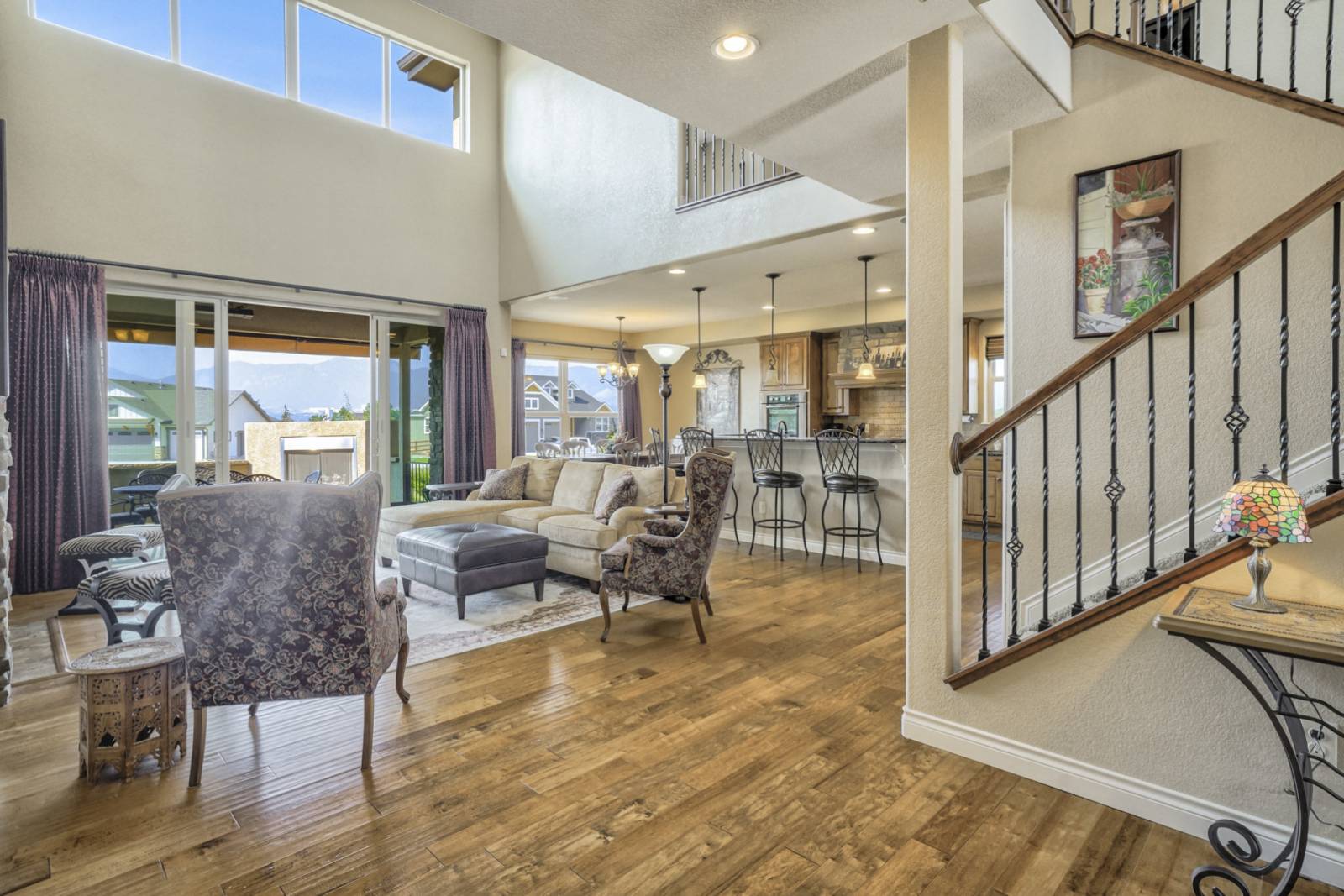 Colorado Springs Vacation Rental Luxury home located in the Gleneagle area of Colorado Springs