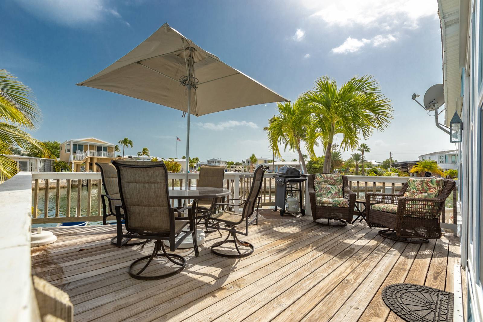Cudjoe Key Vacation Rental Blue Dolphin Waterfront Bliss, Dock Your