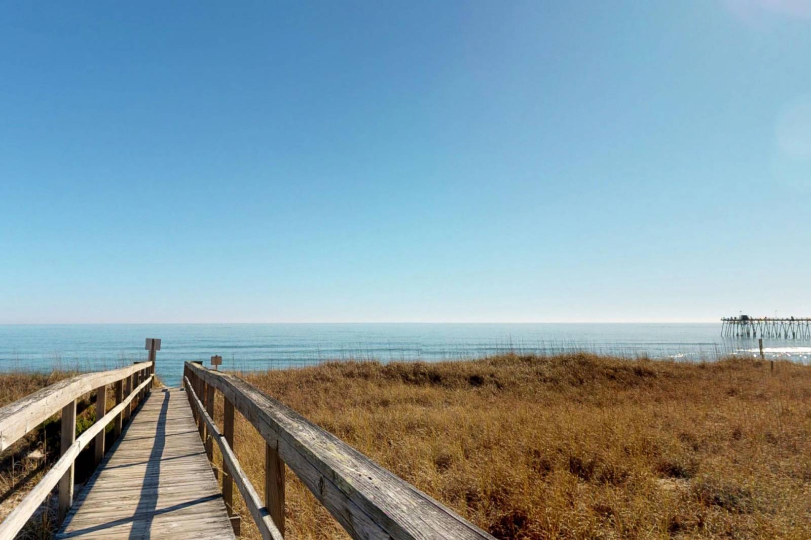 Kure Beach Vacation Rental 10 Off Spring Deal! Updated Duplex, Dogs