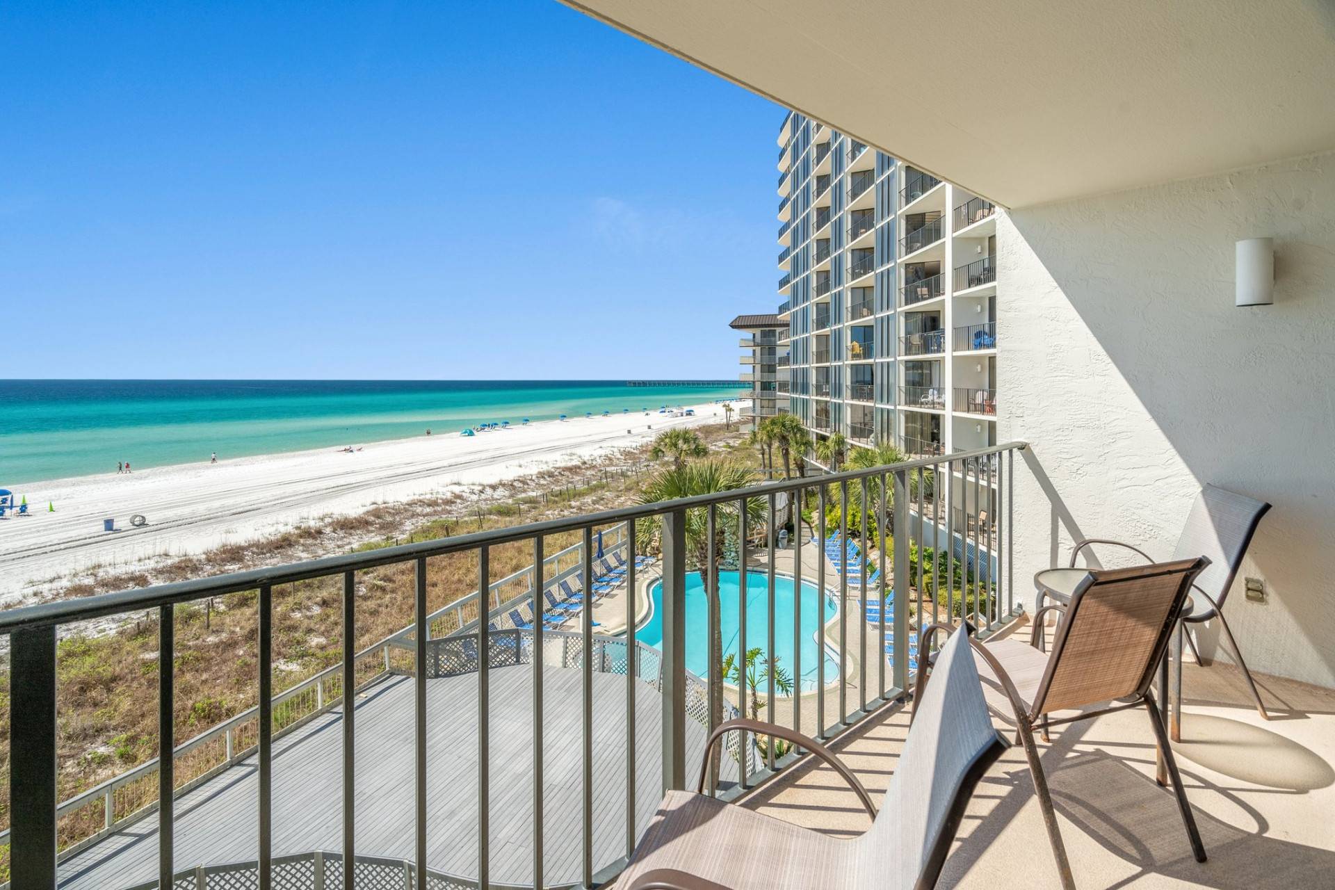 Panama City Beach Vacation Rental Gulf View Balcony Beachfront