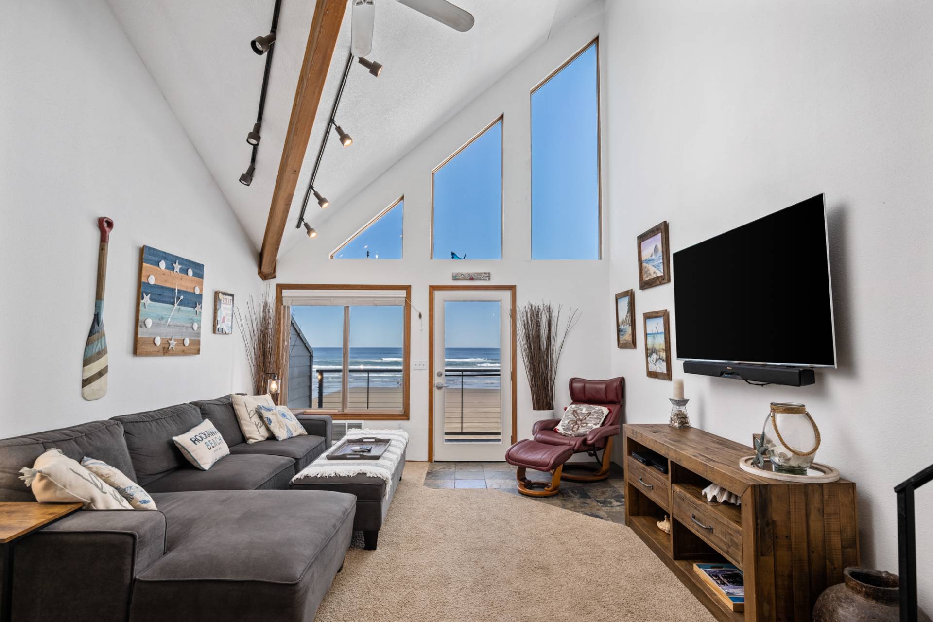 Rockaway Beach Vacation Rental Extraordinary Oceanfront Views at