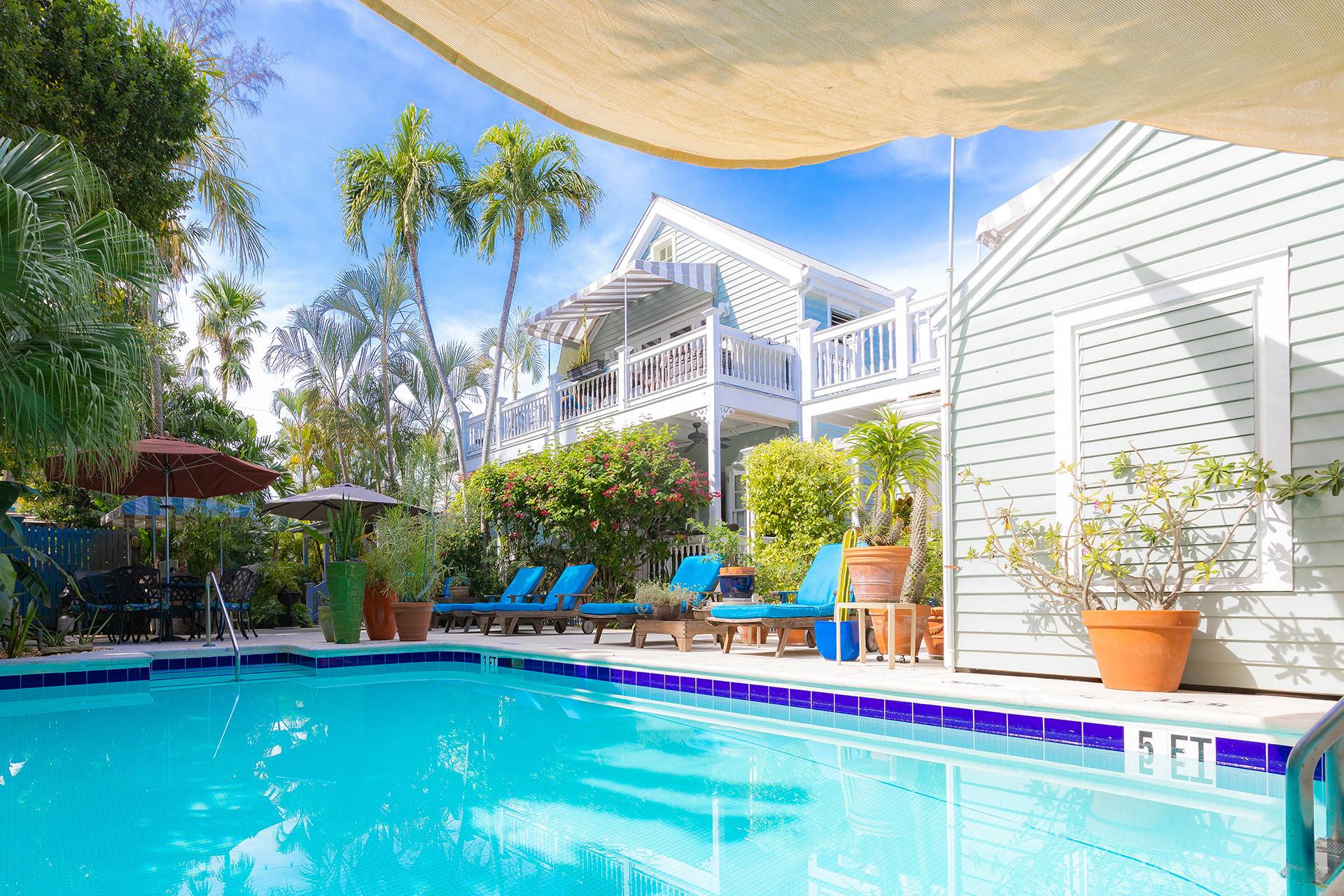 Key West Vacation Rental The Oasis Stylishly Updated 1BR Home