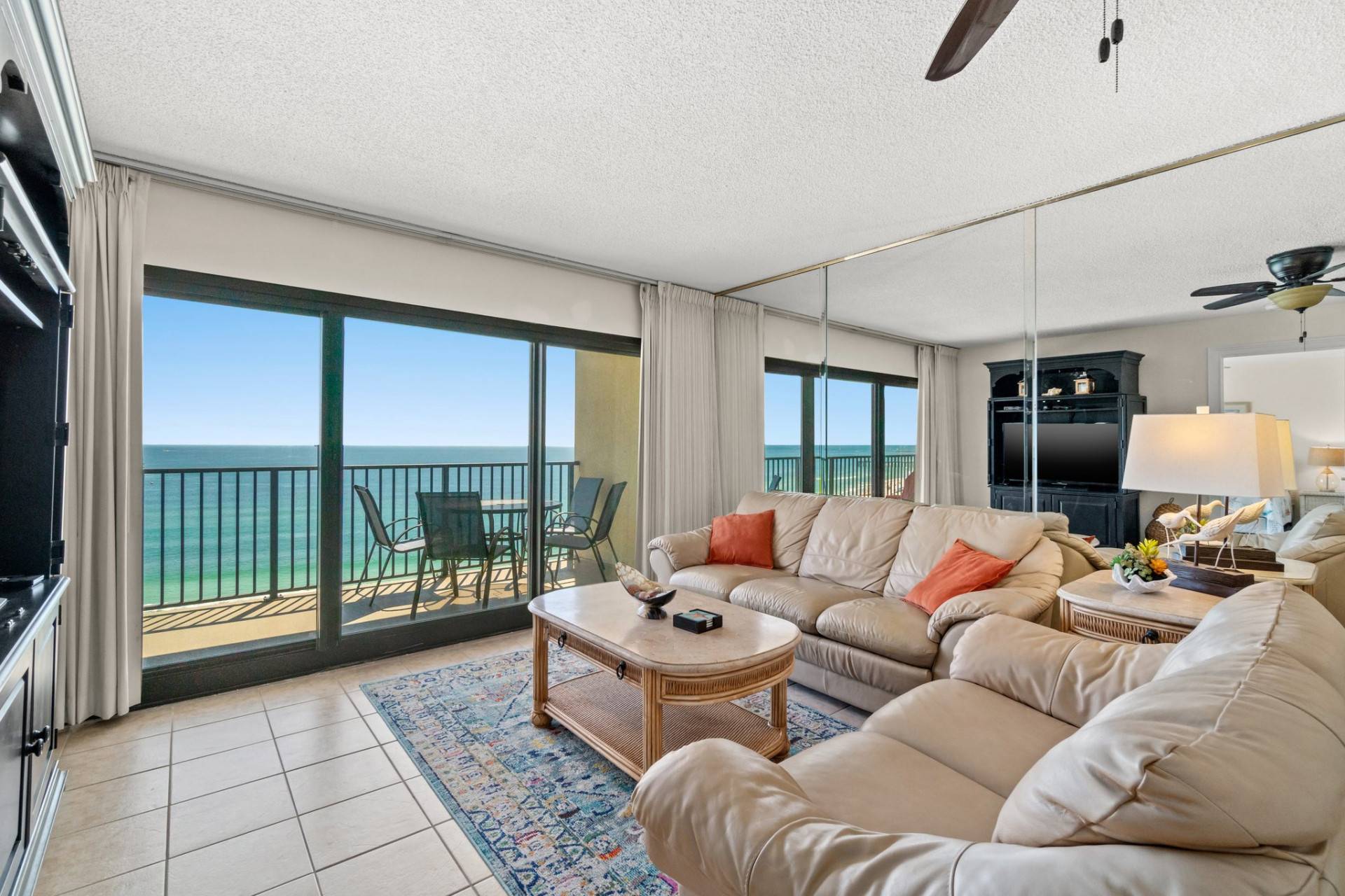 Panama City Beach Vacation Rental Gulf view resort condo with private