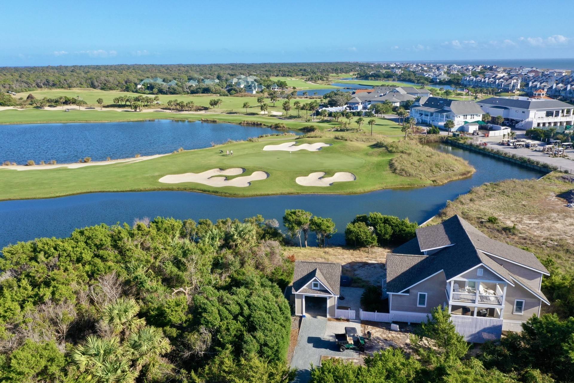 Spacious Home With Golf Carts And Ocean Views - Stunning Island Retreat - Bald Head Island