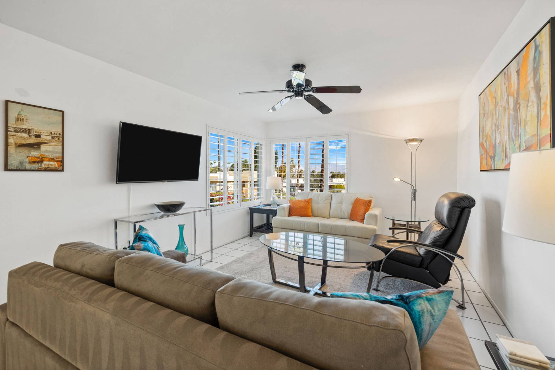 Palm Desert Vacation Rental South Palm Desert Condo, Steps to Living