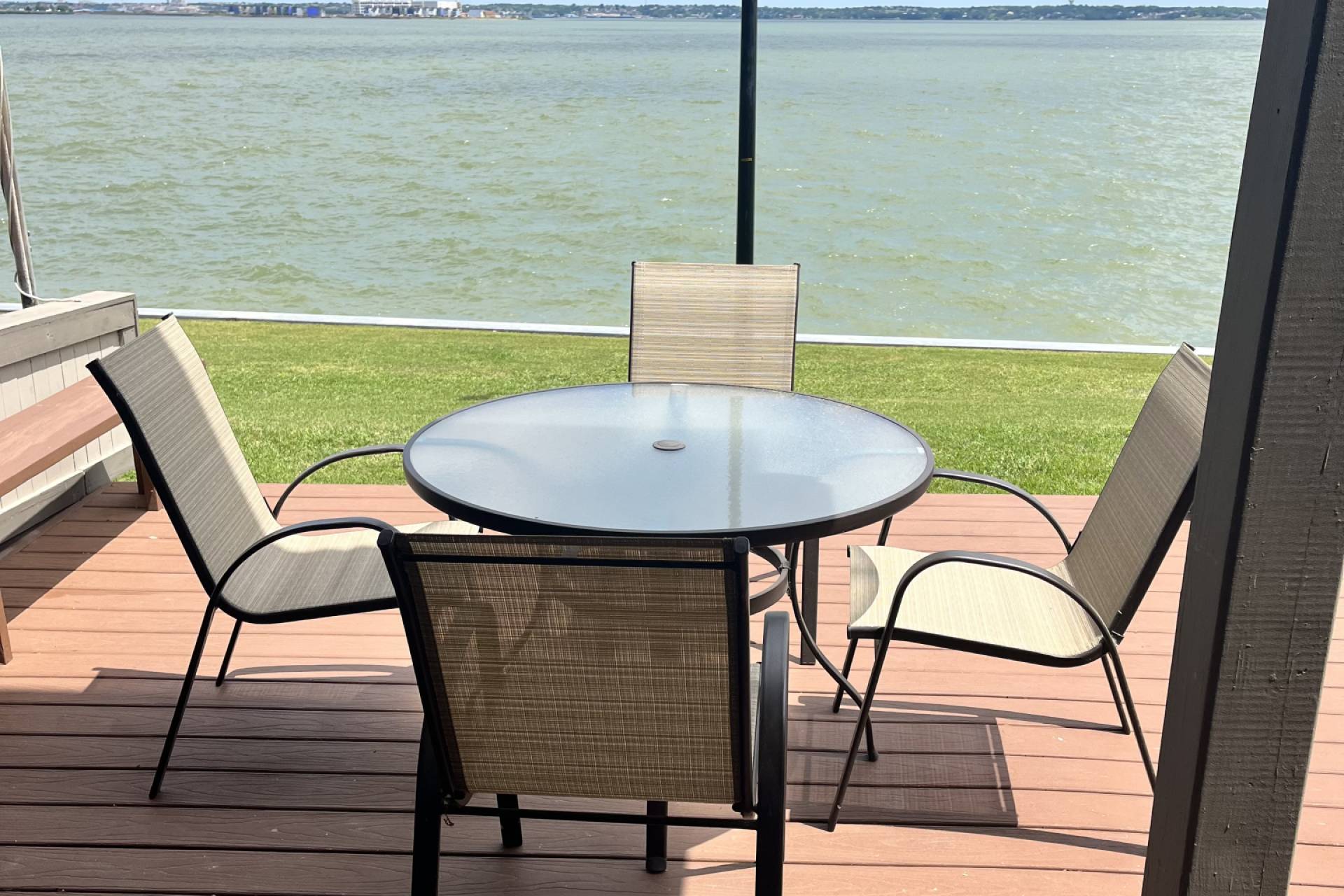 Garland Vacation Rental Lakeview Gem! Lakeside Condo with Deck, Fishing, and Nearby Dining