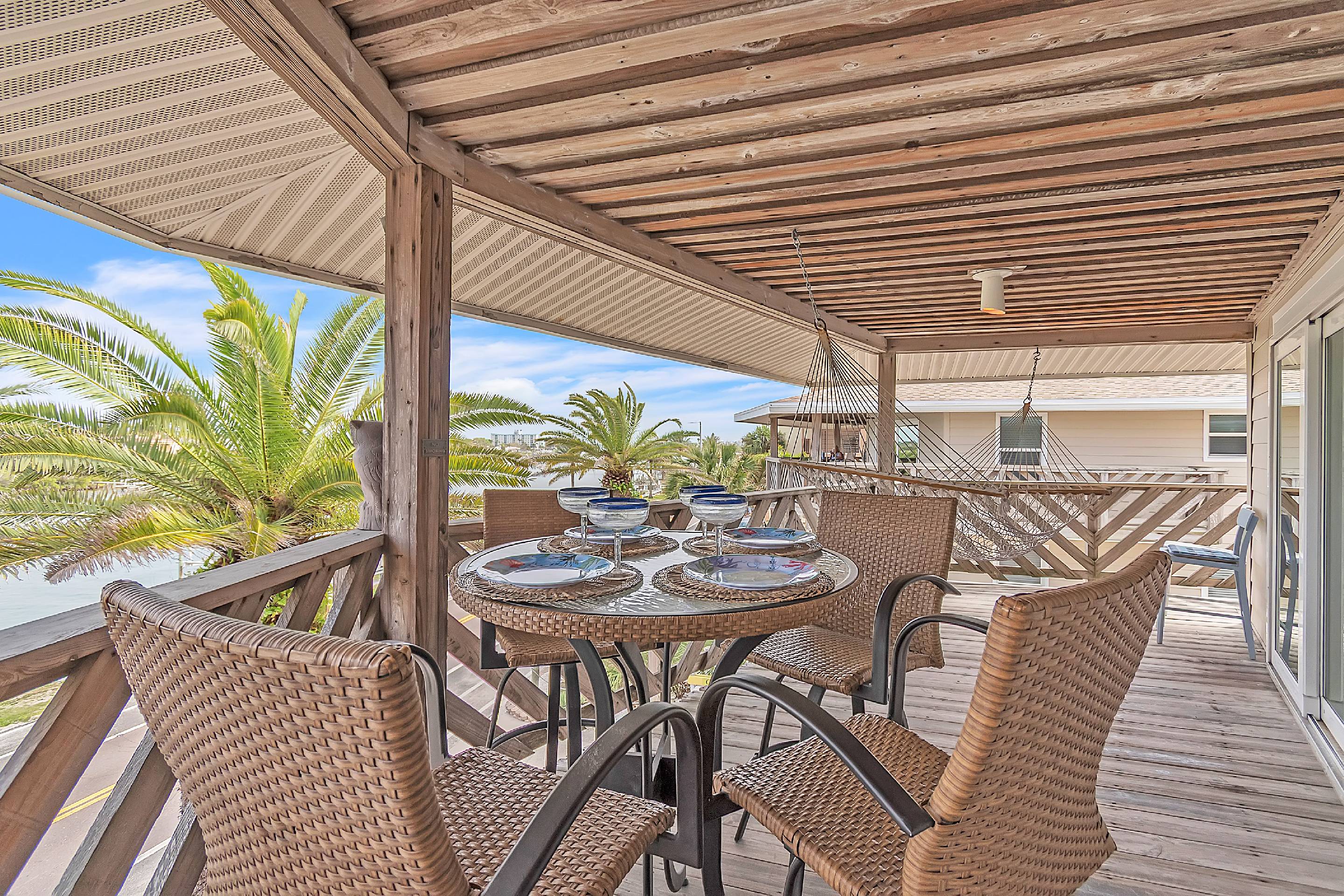 Beachside Condo Steps From The Sand! Huge Balcony W/hammock! Free Activities! ~ - Indian Rocks Beach, FL