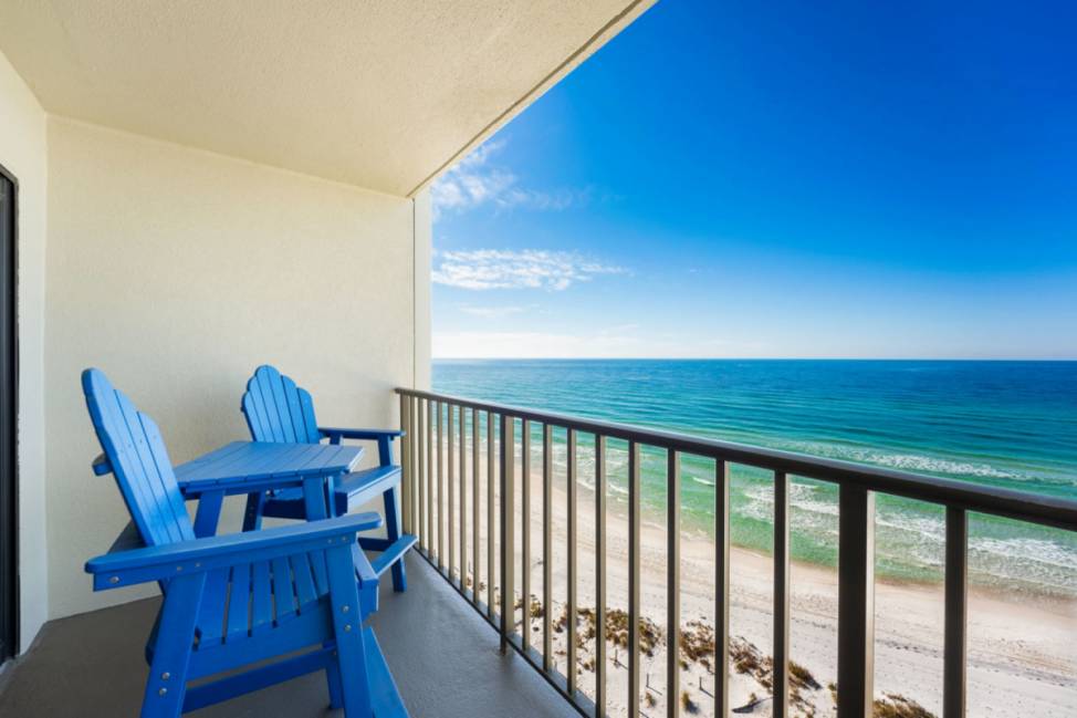 Panama City Beach Vacation Rental Beachfront condo with a private