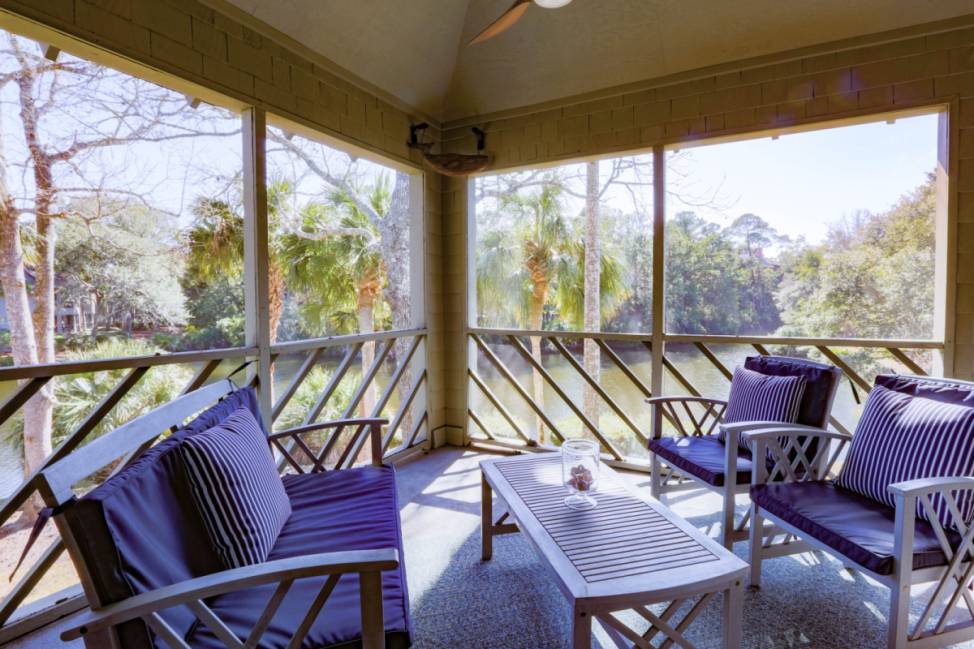 Kiawah Island Vacation Rental Let's Do Sunset! Fabulous Screened Porch, Lagoon Views