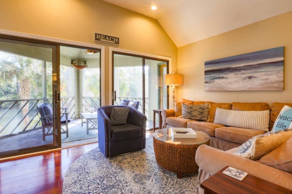 Kiawah Island Vacation Rental Let's Do Sunset! Fabulous Screened Porch, Lagoon Views