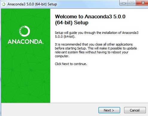 Welcome to Anaconda