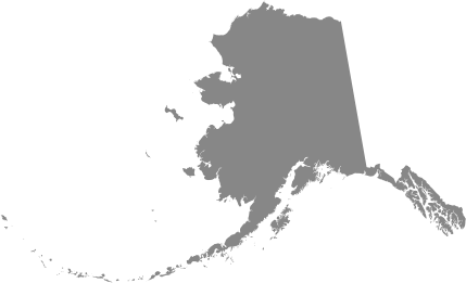 Alaska map highlight for filter