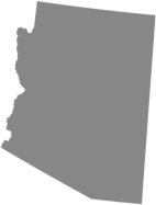 Arizona map highlight for filter