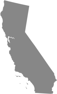 California map highlight for filter