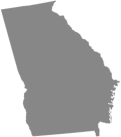 Georgia map highlight for filter