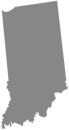 Indiana map highlight for filter