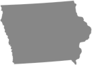Iowa map highlight for filter