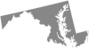 Maryland map highlight for filter