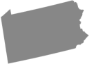 Pennsylvania map highlight for filter