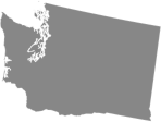 Washington map highlight for filter