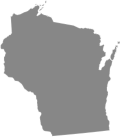Wisconsin map highlight for filter