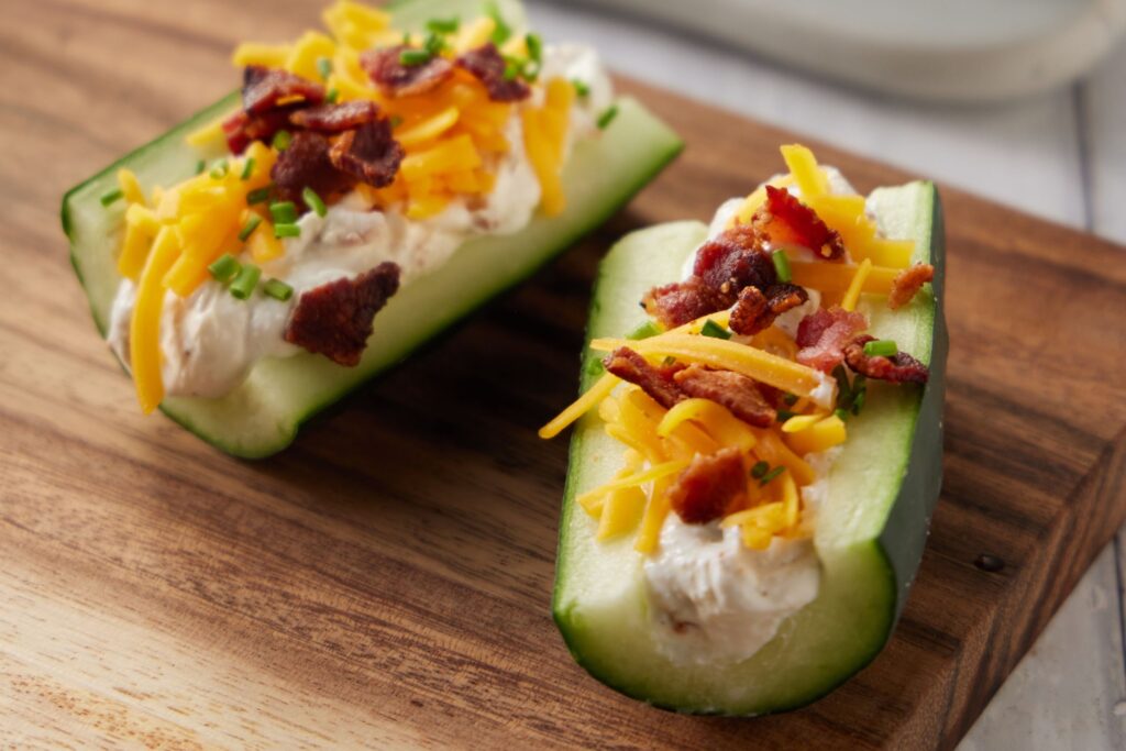 Labneh Cucumber Boats - Odyssey Brands