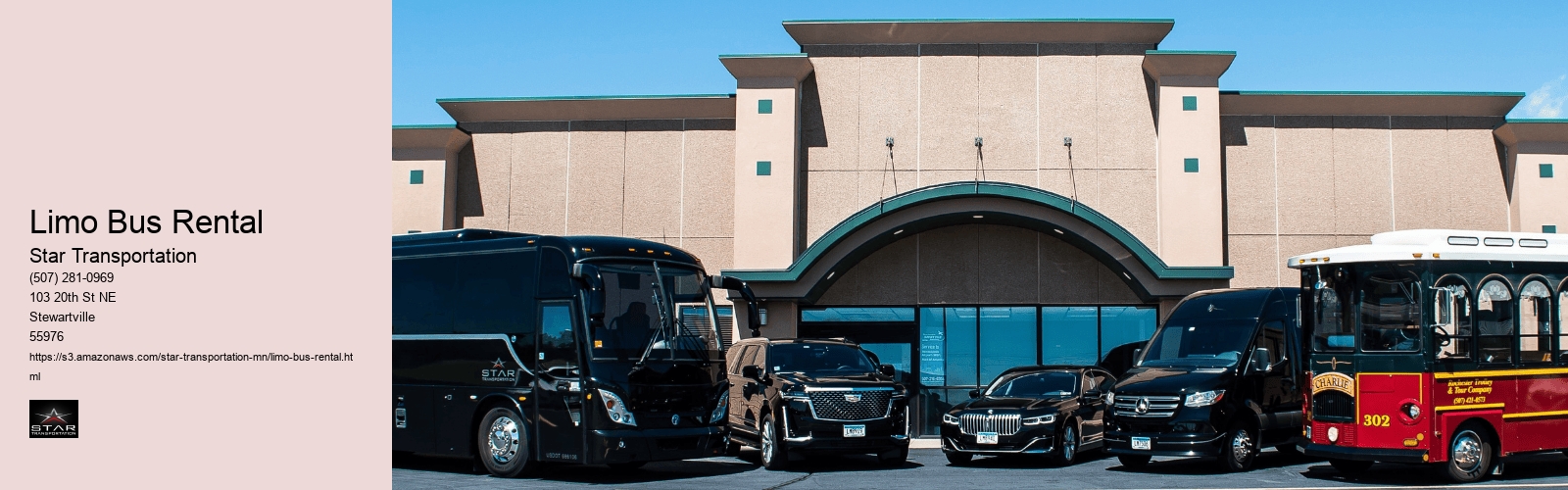Limo Bus Rental